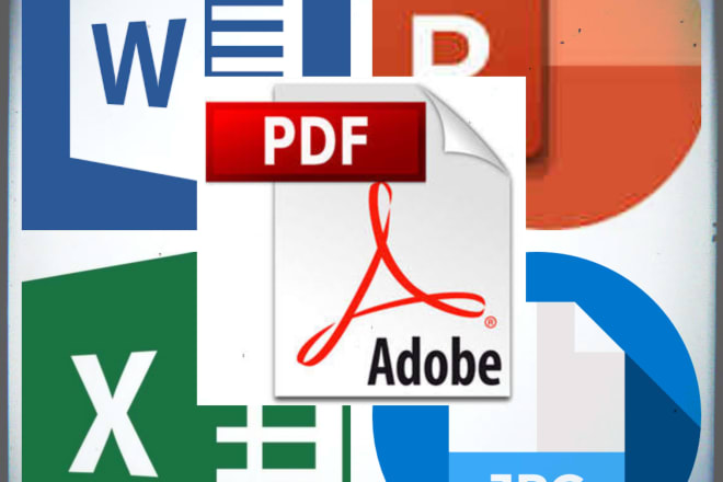 I will convert PDF to word, jpg, powerpoint, excel