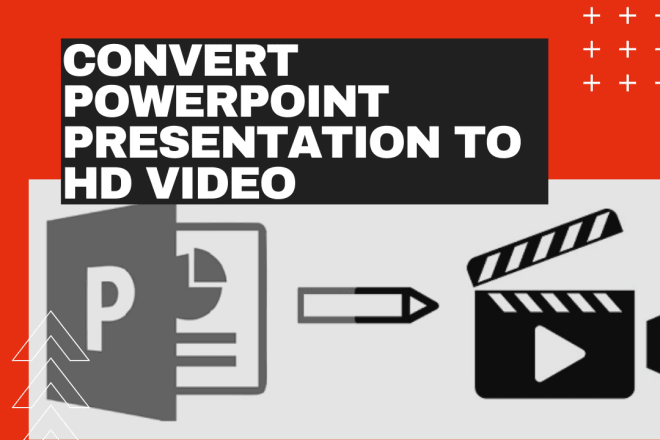 I will convert powerpoint presentation to video with music