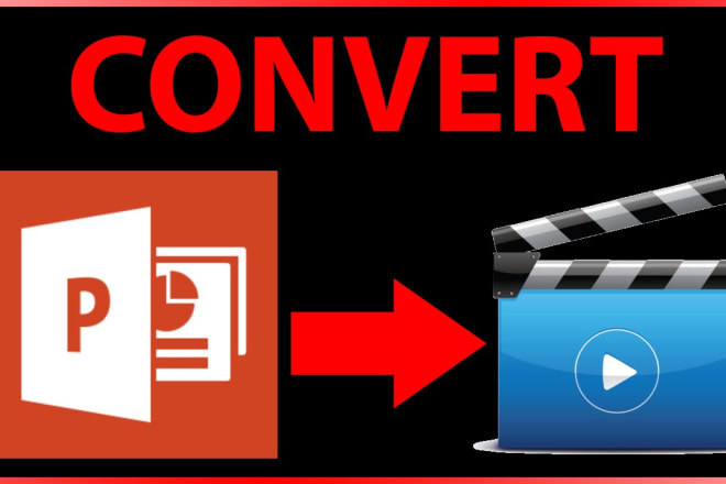 I will convert powerpoint to video with voiceover synacing