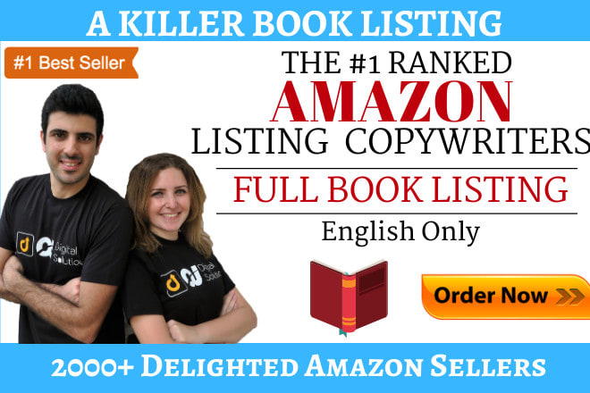 I will craft an SEO amazon kindle ebook or book listing description kdp