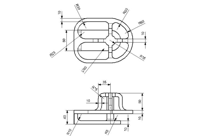 I will create 2d and 3d of engineering drawings in nx 10