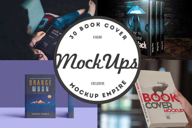 I will create 30 professional 3d book cover mockups