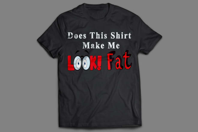 I will create a funny tee shirt design for etsy and amazon