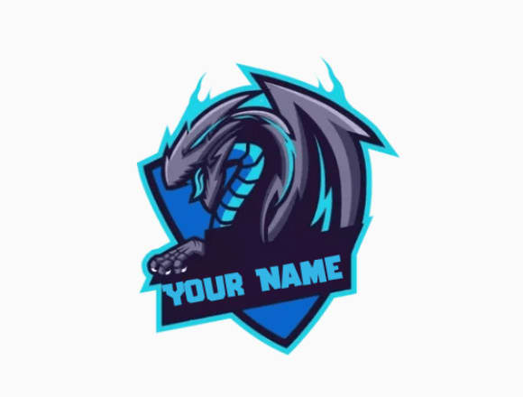 I will create a gaming logo with your name