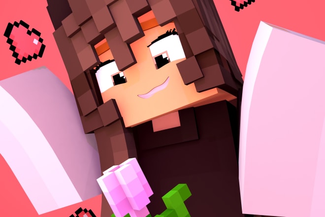 I will create a minecraft profile picture