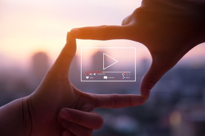 I will create a motion graphic video for you