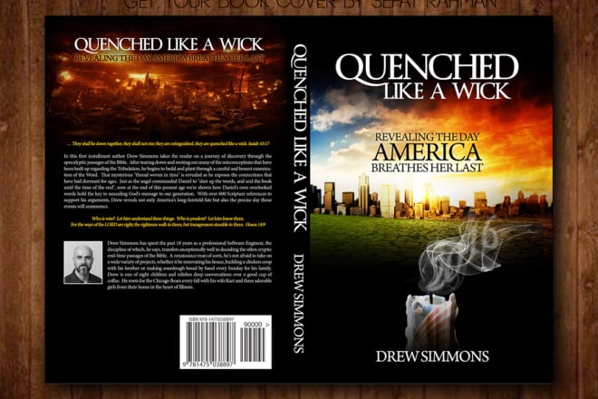 I will create a professional and attractive book cover