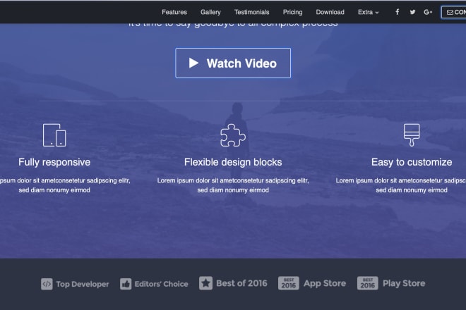 I will create a responsive landing page website