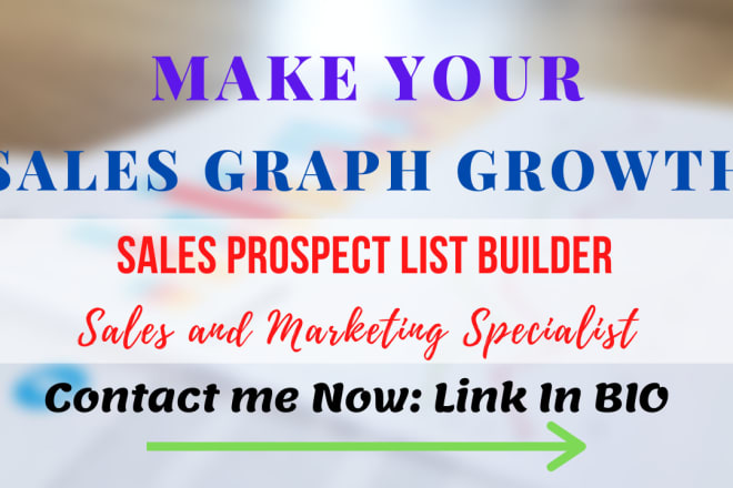 I will create a sales prospects contact list