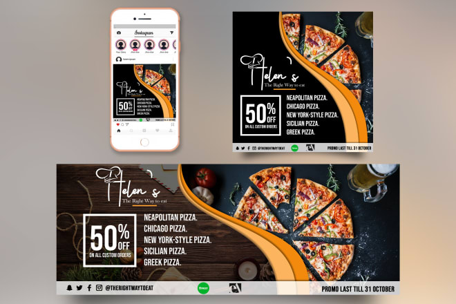 I will create a stunning online social media banner