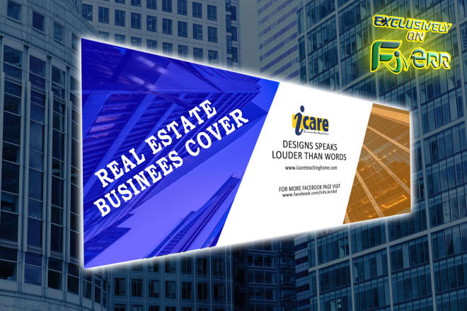 I will create a unique social media real estate cover photo banner design