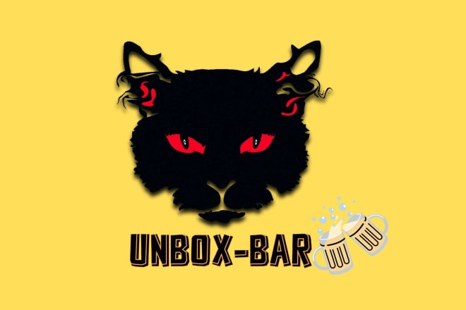 I will create a viral logo illustration to boost your business