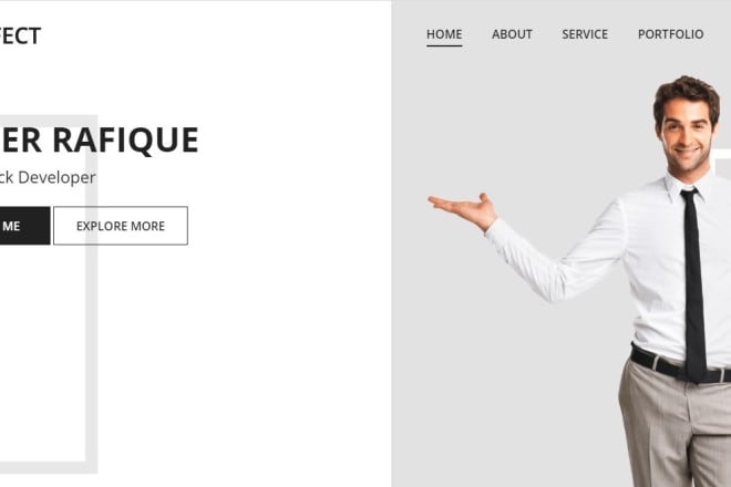 I will create a website for an artist or musician