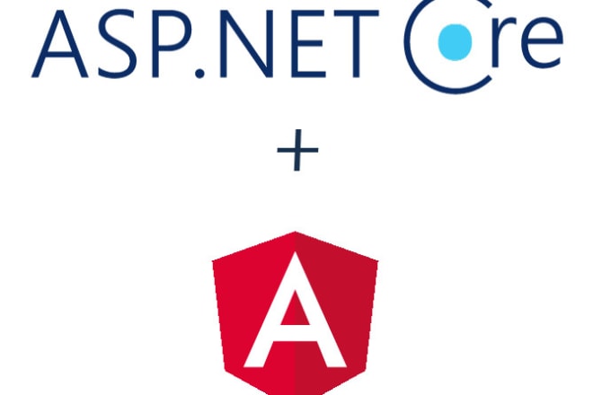 I will create a website in angular and asp net core