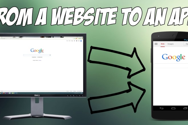 I will create a webview app for your website