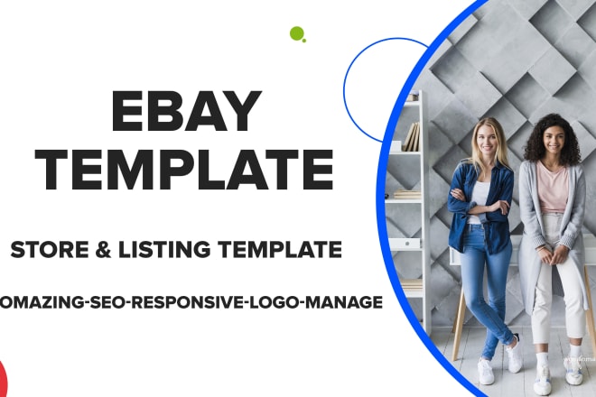 I will create amazing ebay store template