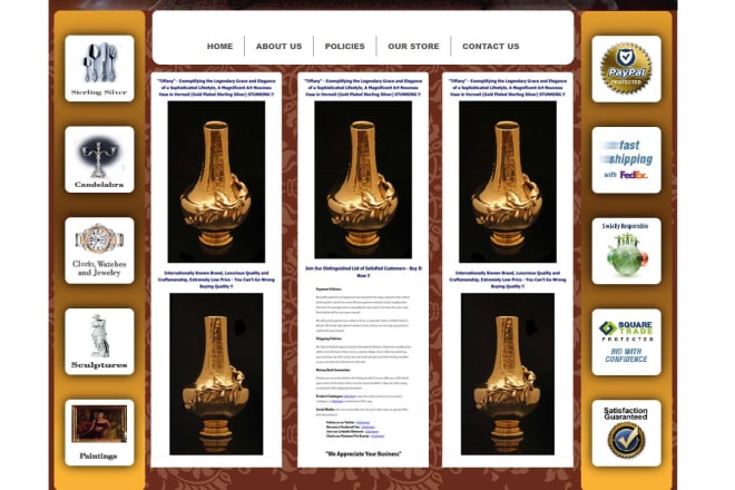 I will create amazing ebay store template