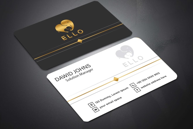 I will create an amazing and unique business card