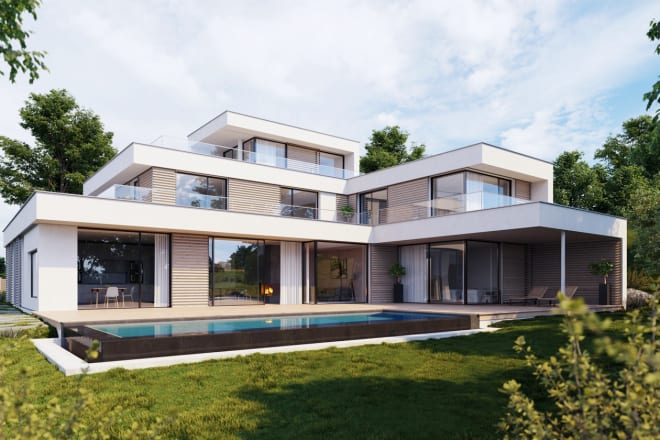 I will create an attractive architectural 3d rendering