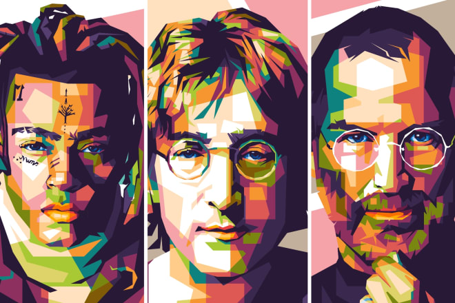 I will create an awesome wpap pop art