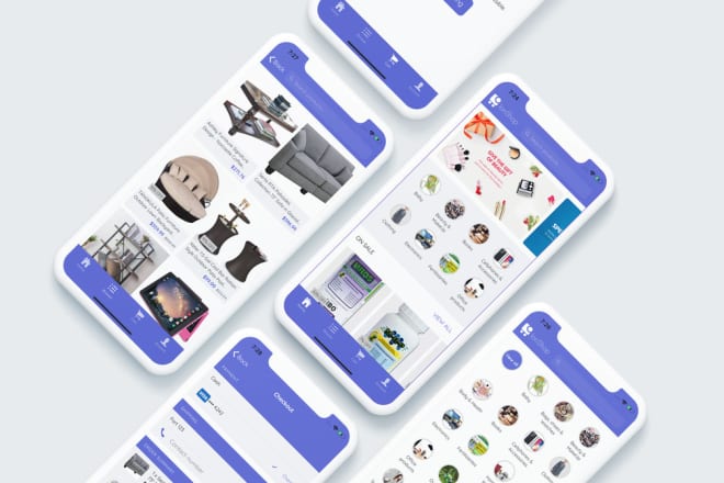I will create an ecommerce app for your business