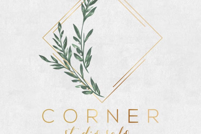 I will create an elegant logo with original graphics