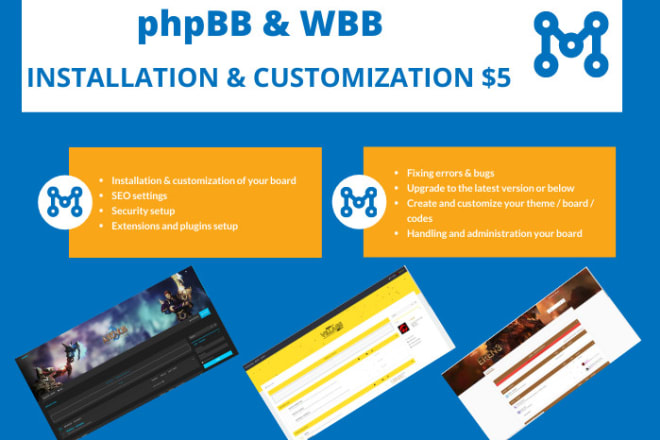 I will create and customize your phpbb forum exactly the way you like it