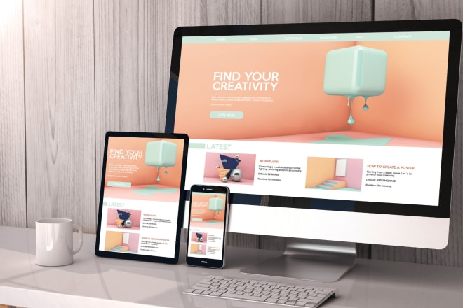 I will create and design professional slides for your online course
