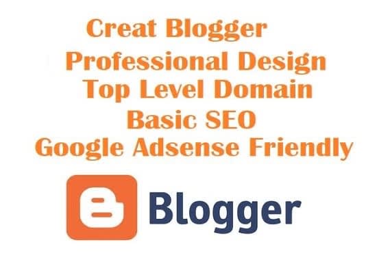 I will create and design your blogspot blogger website