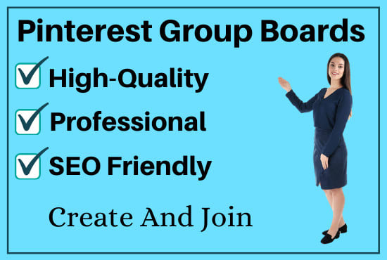 I will create and join active pinterest group boards in your niche