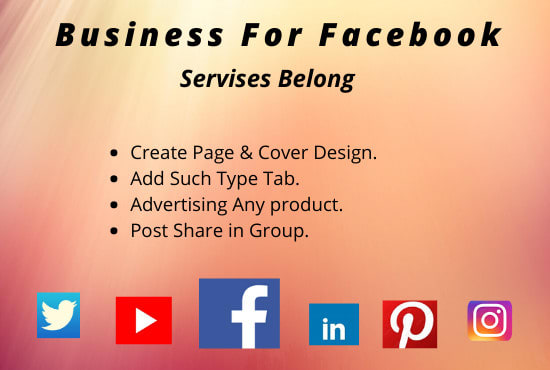 I will create and manage your facebook business page