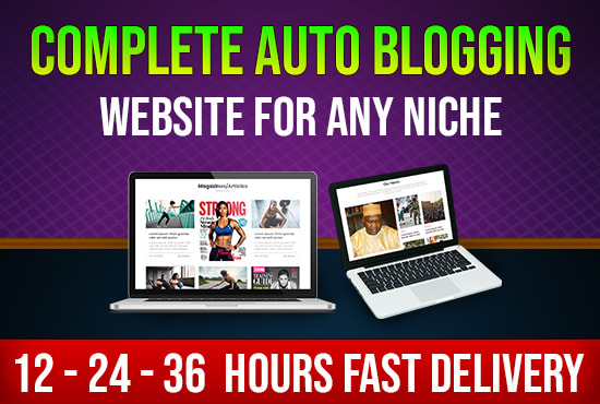 I will create autopilot automated news website