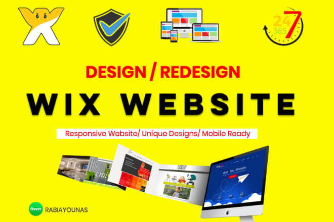I will create awesome wix website design for mobile and desktop wix website