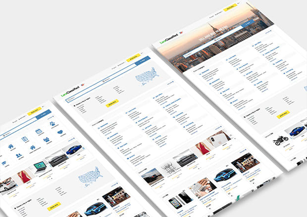 I will create classified ads web application