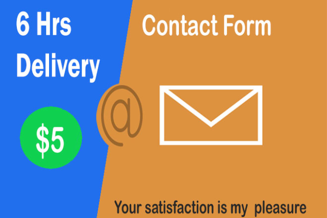 I will create contact form and HTML PHP for your web