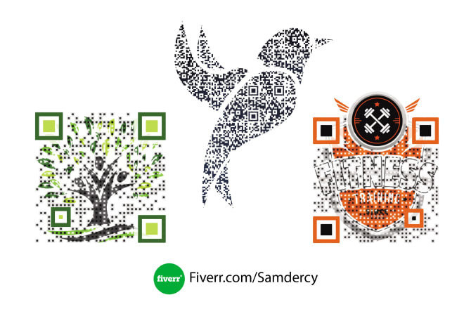 I will create custom attractive qr code