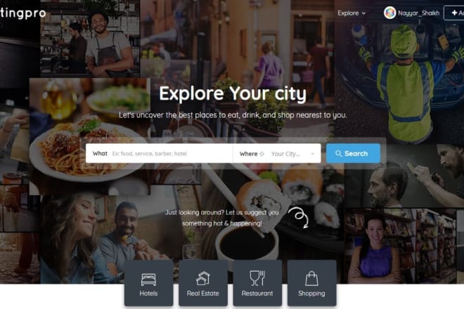 I will create custom business directory listing website