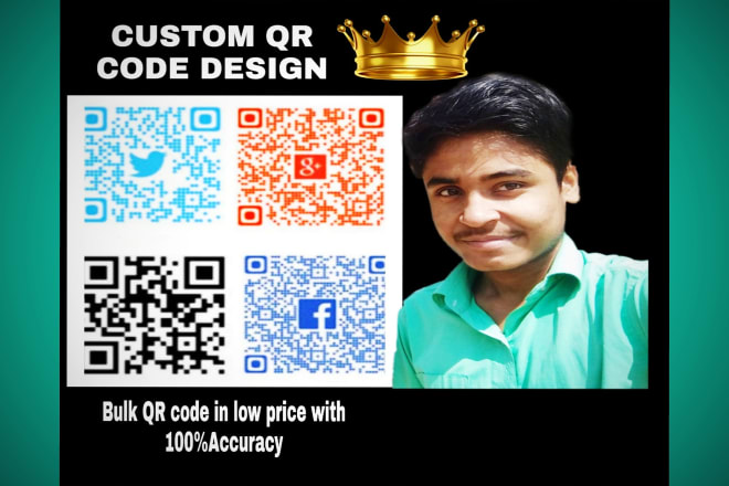 I will create dynamic qr code