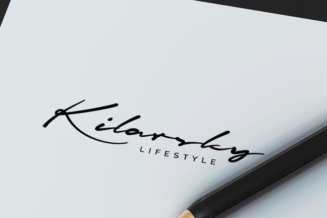 I will create eye catching signature logo