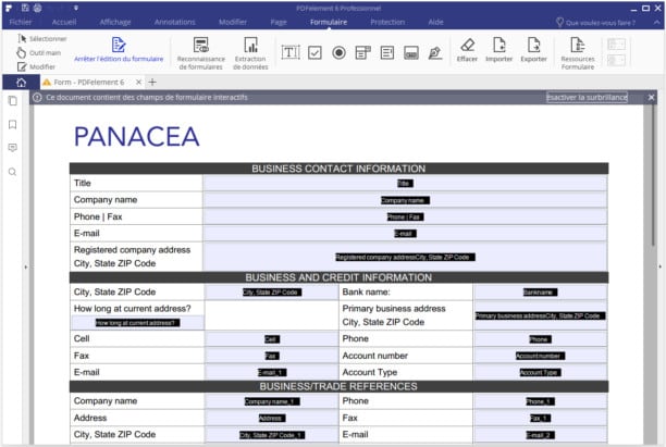 I will create fillable forms PDF