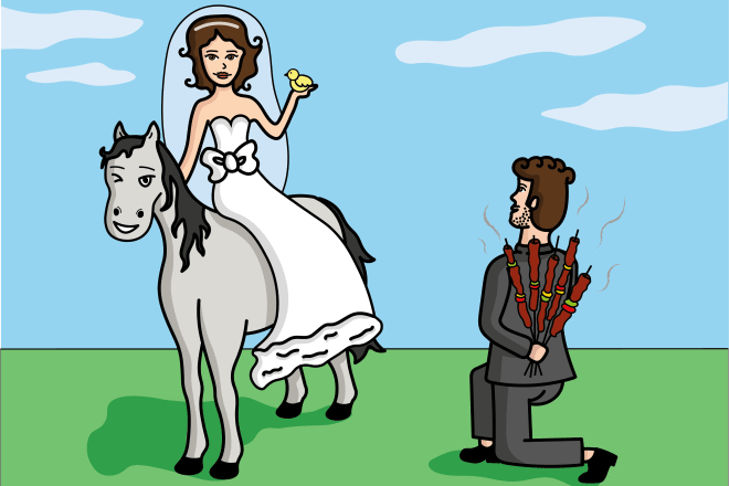 I will create for you a stylized illustration with adobe illustrator