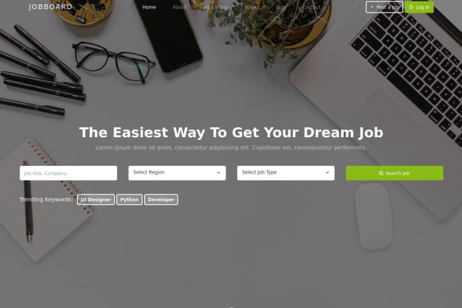 I will create job board site in laravel