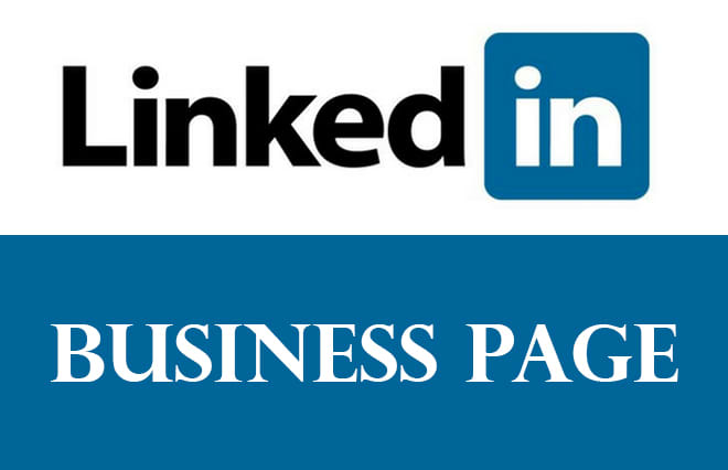 I will create linkedin business page for online marketing