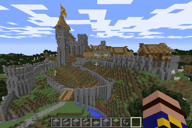 I will create minecraft custom builds and worlds