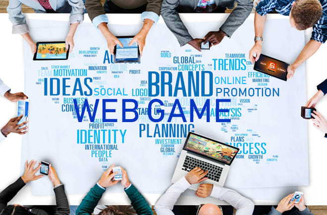 I will create online video game for your brand promotion