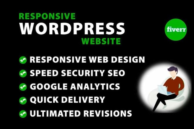 I will create professional wordpress website or wordpress website design