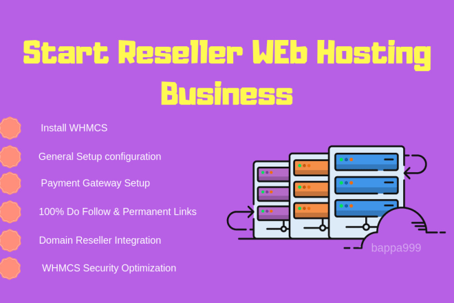 I will create reseller hosting with whmcs