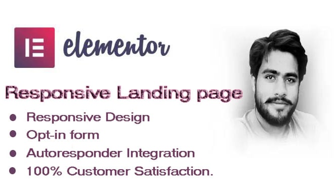 I will create responsive landing page wordpress