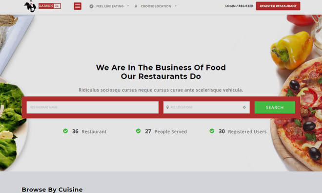 I will create restaurant online ordering food website