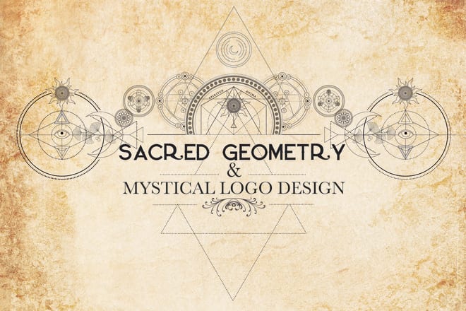 I will create sacred geometry or mystical logo design